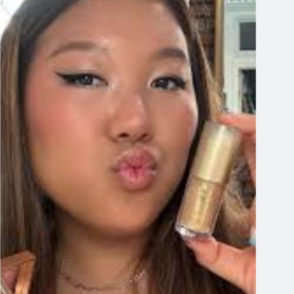 Stila Heavens Dew Lip Oil Shimmering Gold LipGloss in Stardust BNIB - Picture 10 of 14